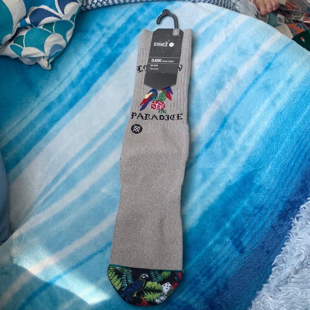 Stance Paradice Grey socks